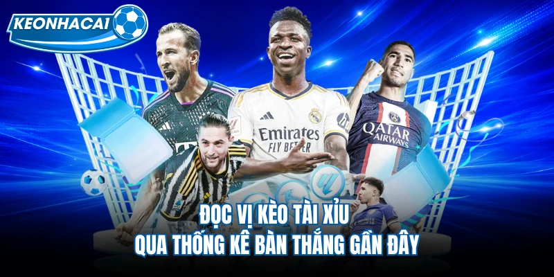 Đọc vị kèo tài xỉu qua thống kê bàn thắng gần đây 